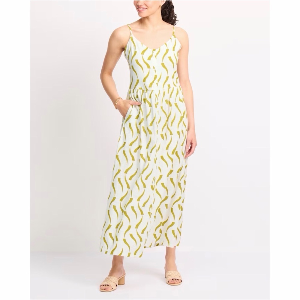 NWT Market & Spruce Mira Spaghetti Strap Maxi Dress
